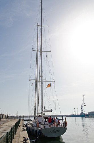 sea valencia sunrise spain nikon mediterranean mediterraneo sailing alicante primer vela schooner goleta gandia tirant d7000