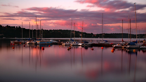 longexposure pink clouds sailing sweden stockholm nd sverige sailboats idyllic brunnsviken nd110 ndx1000