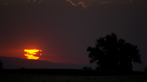 sunset sun silhouette background canyoncounty