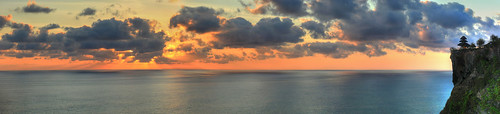 sunset sea bali panorama cliff reflection clouds canon indonesia landscape atardecer temple eos mar asia paisaje nubes reflejo uluwatu tamron hdr templo paissatge acantilado núvols 550d ltytrx5 rubinho1 rubenfernández canoneos550d mygearandme