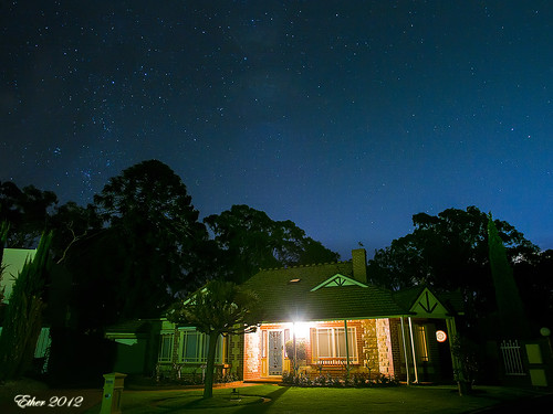 house tree night star australia olympus adelaide nightview 夜景 starry ether starrynight wattlepark 星空 em5 etherhuang 澳洲阿德雷德