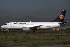 Lufthansa B737-330 D-ABXE BCN 13/07/2000