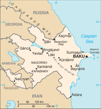 Nagorno-Karabakh-map