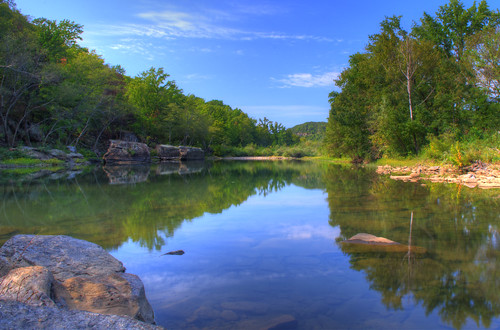 blue green oklahoma water contrast creek landscape nikon rocks arkansas nikkor 1755mmf28 d7000