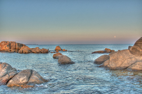 sardegna day mare blu clear cielo roccia hdr scogli portogiunco