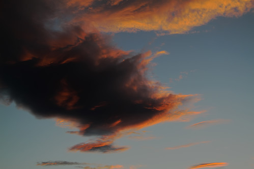 sunset clouds kamloops