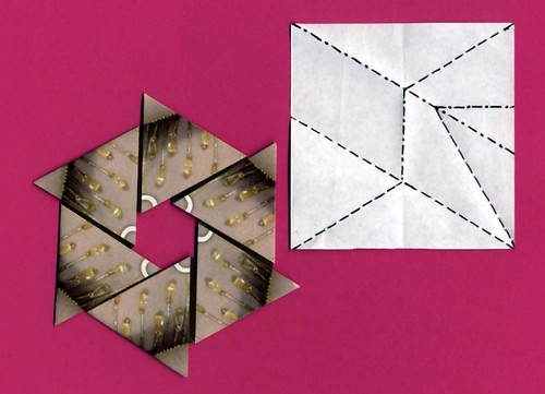 origami modular hexagram