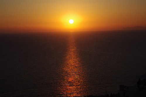 Oia Santorini sunset
