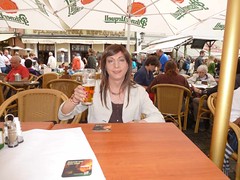 A beer in Prague
