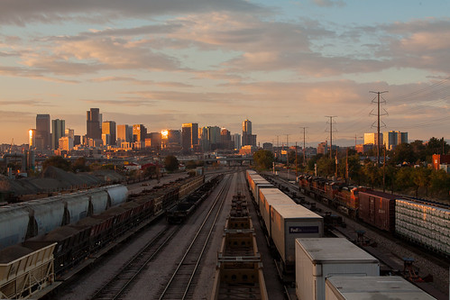 railroad yard train sunrise colorado denver co locomotive goldenhour canoneos5d canonef28135mmf3556is foxjunction