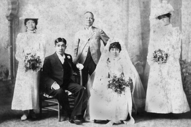 Chinese bridal party, Rockhampton, Queensland, ca 1900