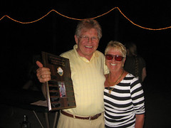 Olli, Margie, and the Al Keskinen Memorial Trophy