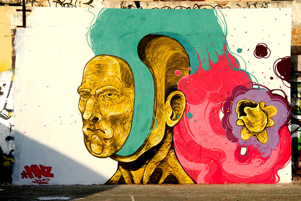 Mural Cala Tarida, Ibiza - Bloop Festival 2012