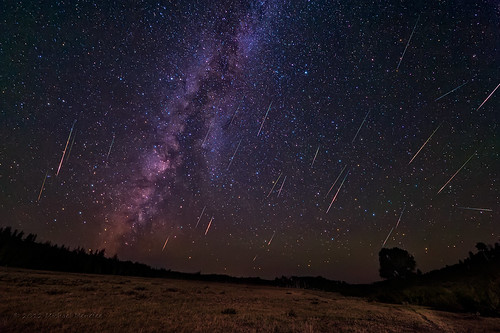 news nature composite night stars landscape shower evening nikon astro astrophotography astronomy wyoming meteor wy milkyway shootingstar widefield perseid perseids d700 2012a