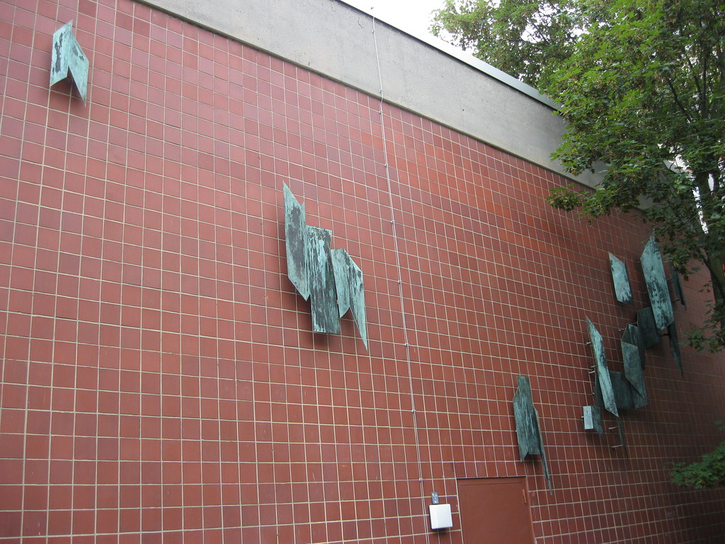 1963 Berlin W Fassadenrelief Von Fritz Kuhn Bronze Fassad Flickr