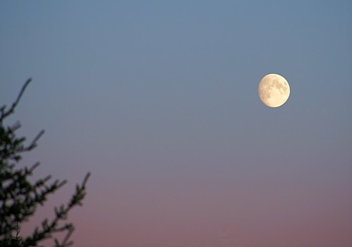 sunset sky moon alaska night america skies luna jlsphotographyalaska