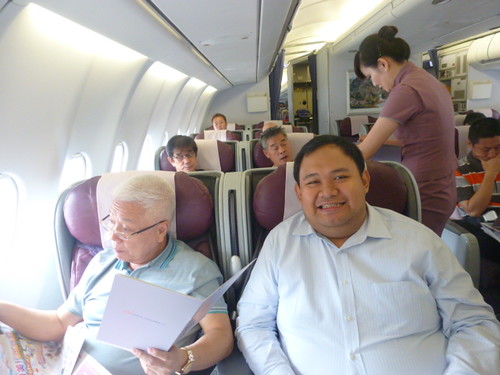 RP Manhit on board China Airlines