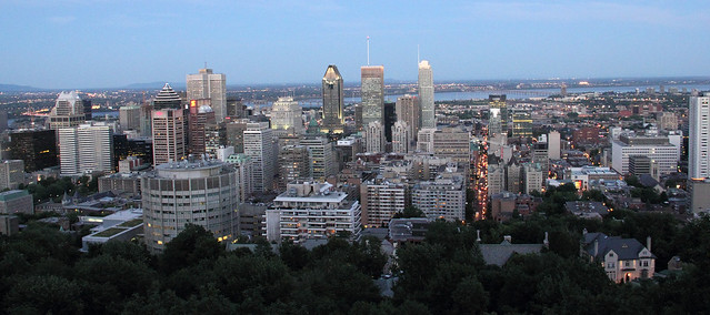 Montreal a l'heure bleue