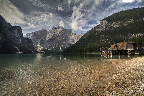 wood sky italy lake mountains nature water clouds canon reflections landscape dolomites braies 2012 14mm sudtirol adrianosanphoto