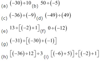 NCERT Solutions for Class 7th Maths Chapter 1 - Integers