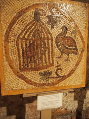 Mosaic tile replicas found throughout Jordan