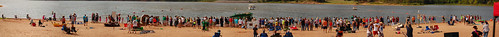panorama lake oklahoma race boat 4th cardboard regatta annual ok fourth arcadia