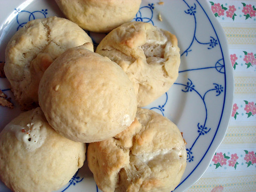 Stracciatella truffle stuffed cookies