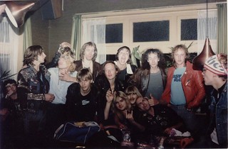 Bodine backstage at 't Holt, Deinum, 3 March 1984