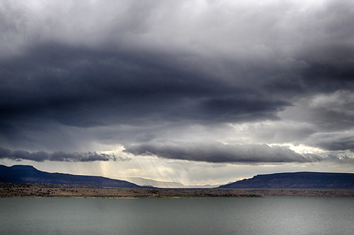 sky lake storm newmexico southwest water canon desert geology nm hdr abiquiu lakeabiquiu