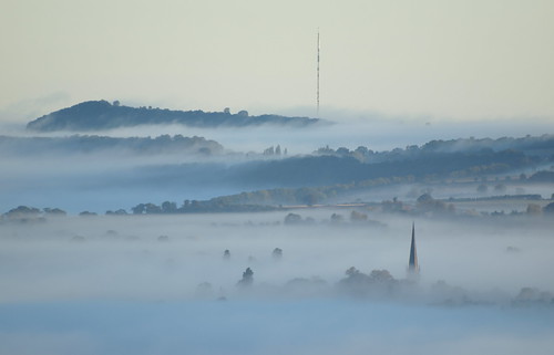 autumn church fog sunrise landscape ross goodrich