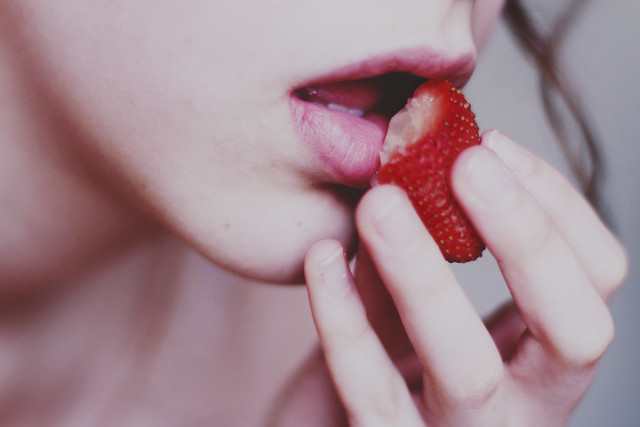 Strawberry lips
