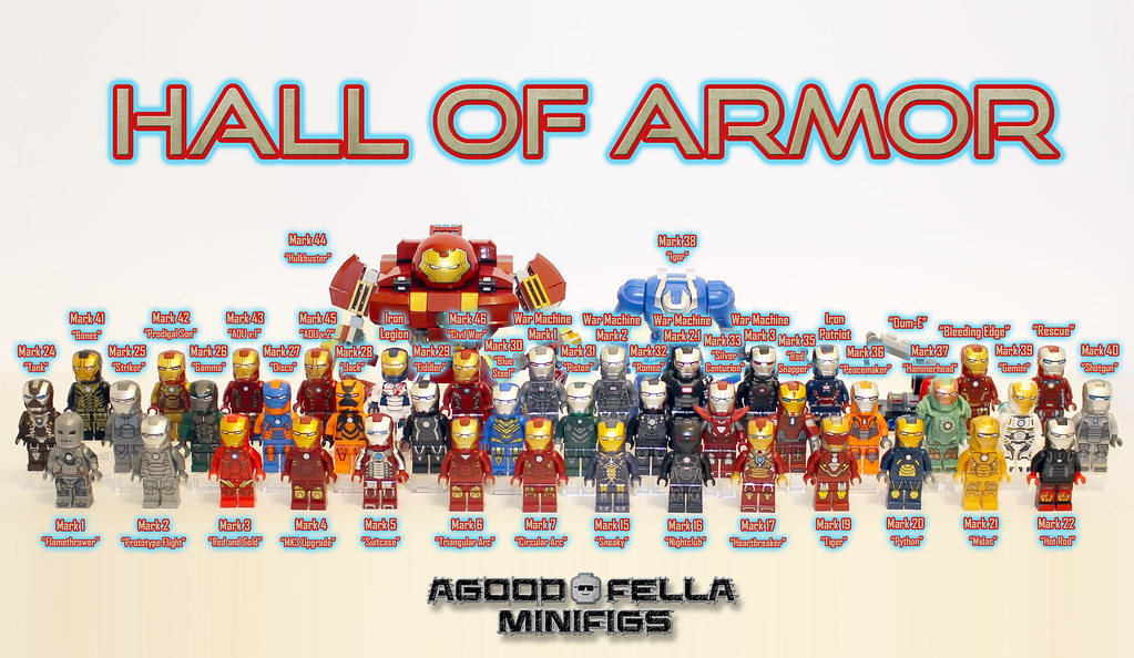 Iron Man Hall of Armor v.5 [VARIANTS]