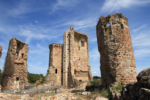 castle ruins hérisson