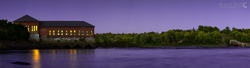 sunset panorama purple bangor penobscotriver bangorwaterworks