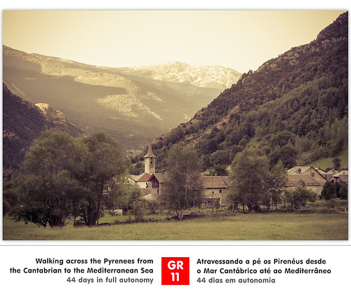 trekking spain catalonia caminhada pyrenees gr11 pireneus areo