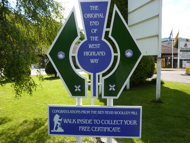 The Original End of the West Highland Way