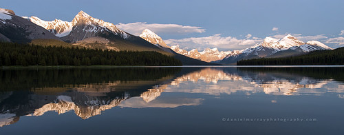 sunset mountain lake snow canada reflection water landscape rockies evening scenery dusk southnz