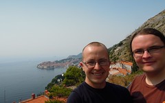 Me and Tom in front of Dubrovnik