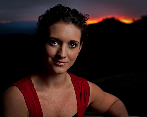 sunset portrait woman tennessee easttennessee topaz