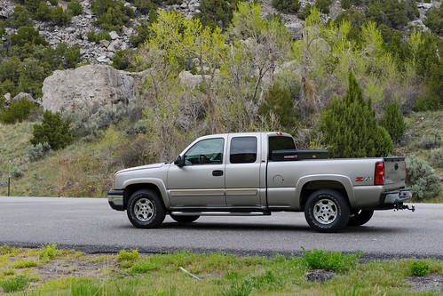 trip travel usa truck landscape geotagged nikon canyon chevy wyoming silverado z71 windrivercanyon d700 2470mmf28g