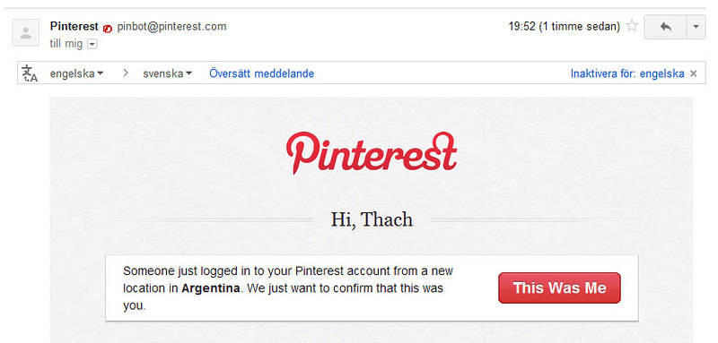 Tài khoản Pinterest của bạn đã có thể bị hack! 27