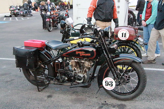 antique motorcycle cannonball run