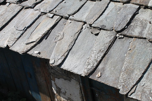 Lovely slate roof in Himachal