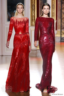 zuhair-murad-fall-2012-couture-long-sleeve-wine-red-burgundy-gowns