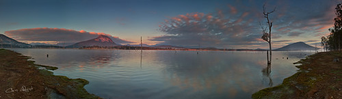 panorama lake sunrise australia queensland hdr lakemoogerah mtgreville 1740f40l canon7d mtedwards oloneophotoengine