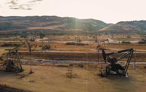 california landscape amtrak s3 oilfield oilwell coaststarlight