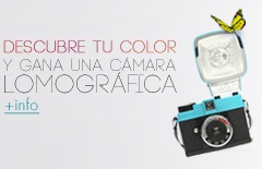 Consigue una cámara lomográfica descubriendo el color que te caracteriza