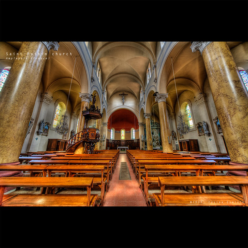 church architecture beaujolais église eglise hdr hdri photomatix fusina amplepuis saintpothin fusinadominik