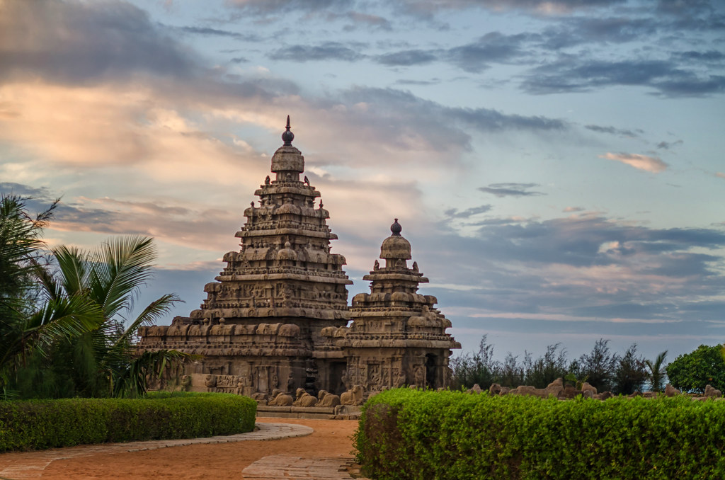 Temple du Rivage, image emblématique de Mahabalipuram
