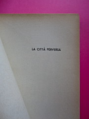 Gore Vidal, La città perversa, Elmo editore 1949. (copia 2) Pag. dell'occhiello (part.), 1